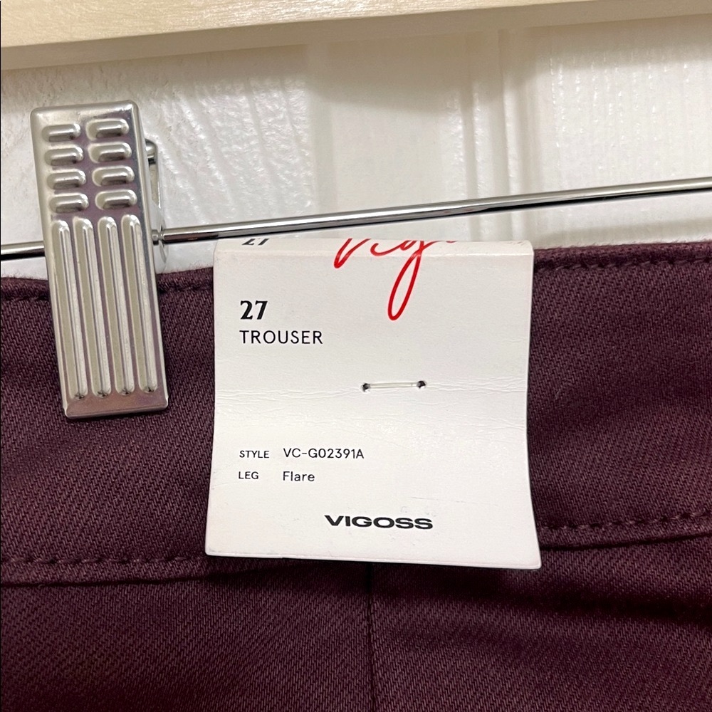 NWT VIGOSS Harlow Flare Trouser - Picture 5 of 6